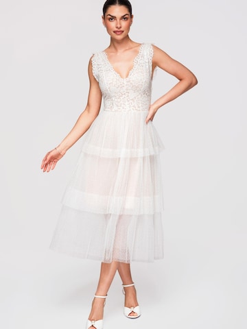 Robe Ombre en blanc