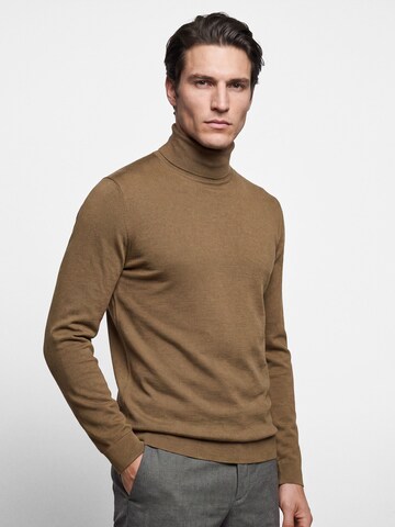 BENVENUTO Pullover Alberto in Braun: Vorderseite