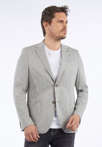 Coupe regular Veste de costume 'Xtension' HECHTER PARIS en gris : devant