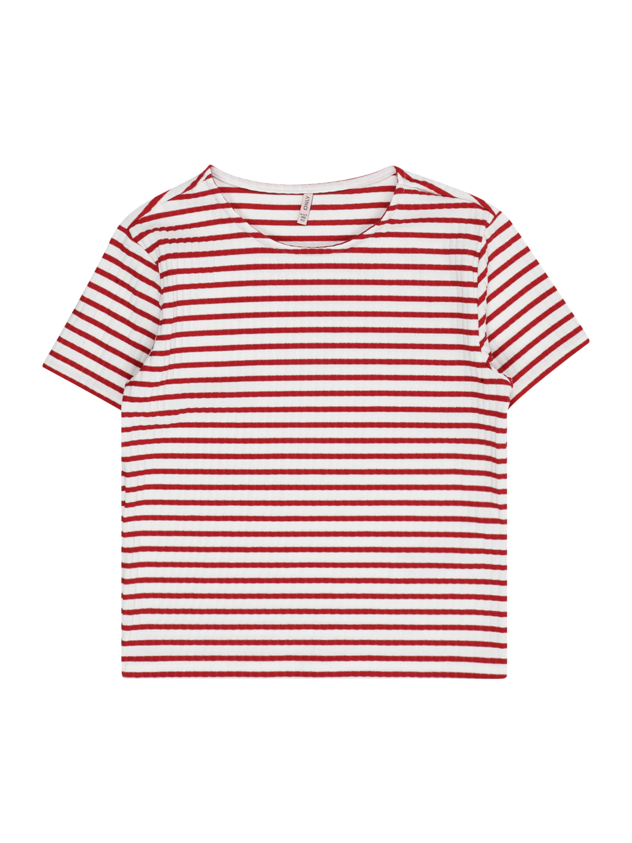 ONLY GIRLS Тениска в бяло: отпред