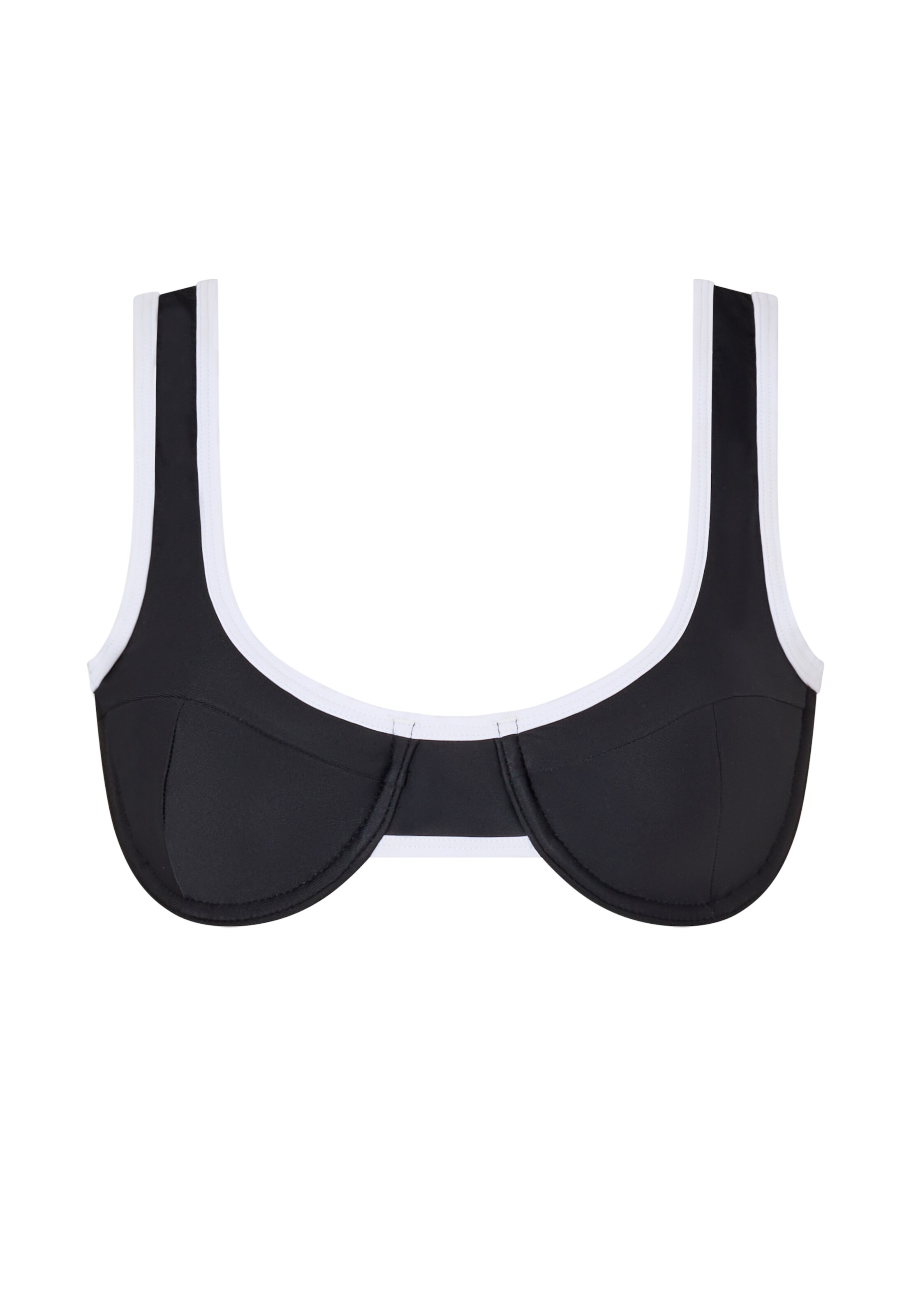 Moda Minx Bikini top in Black / White, Item view