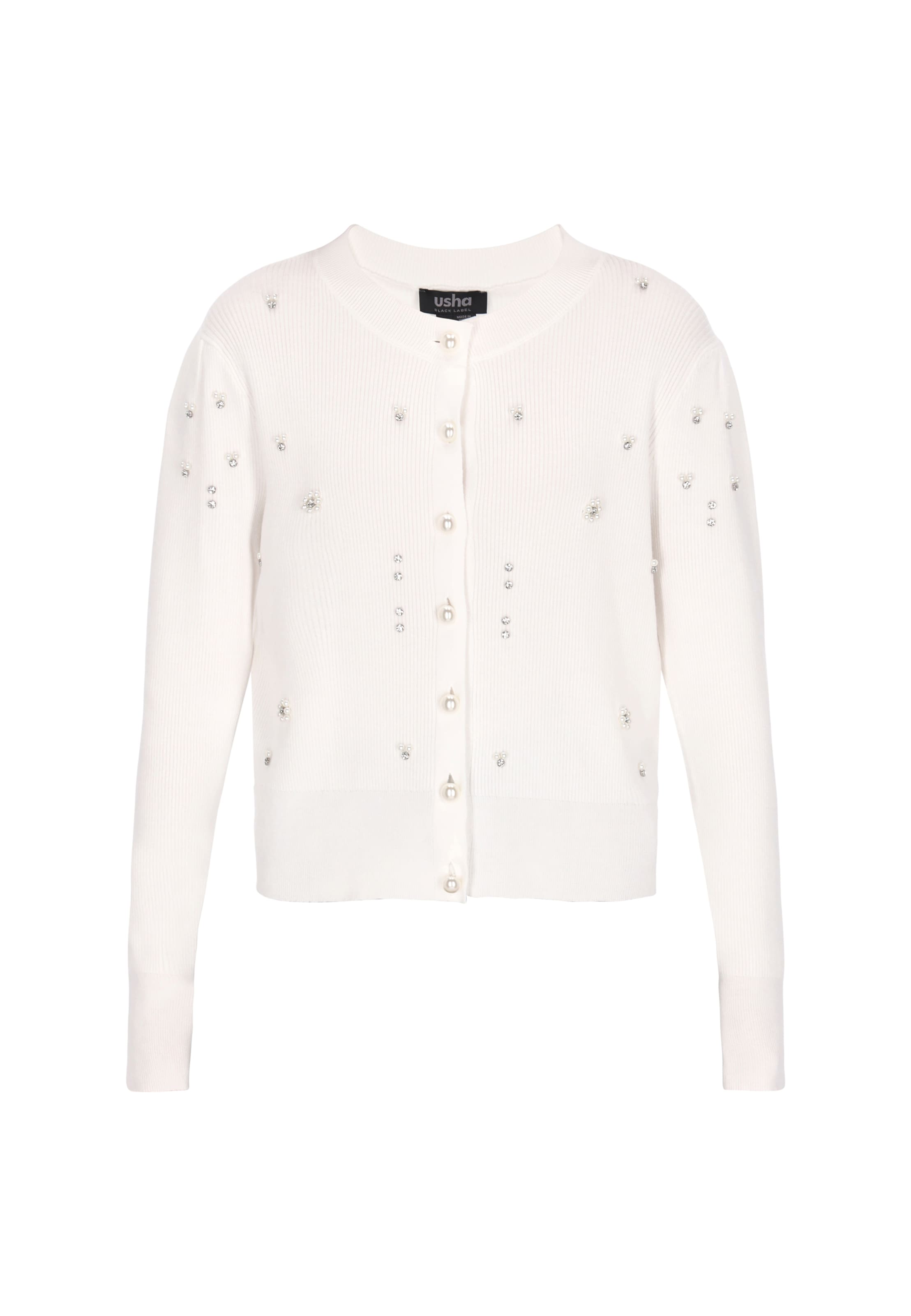 usha BLACK LABEL - Cárdigan en blanco: frente