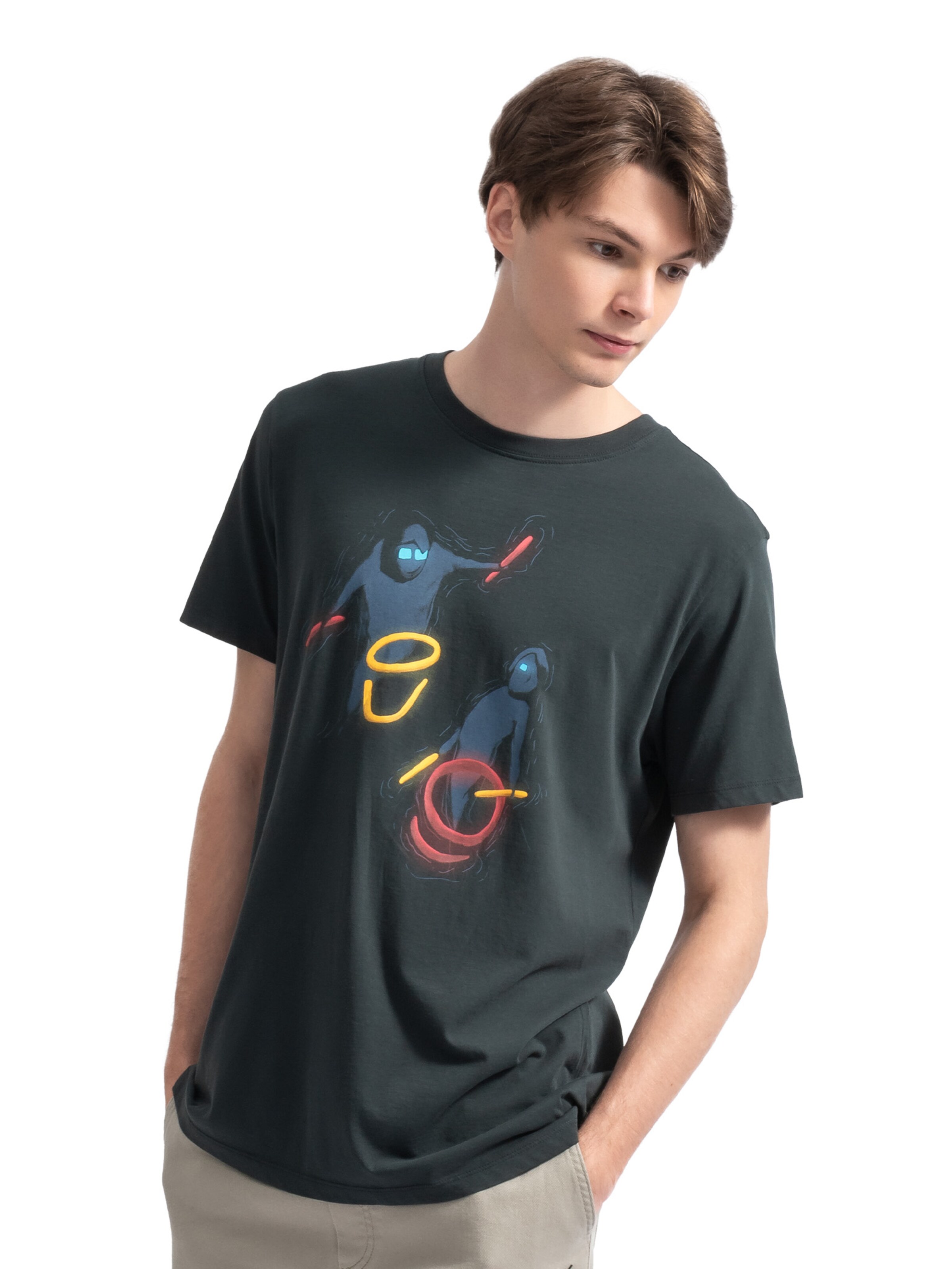 Kaft T-Shirt 'Bug' in Grün: Vorderseite