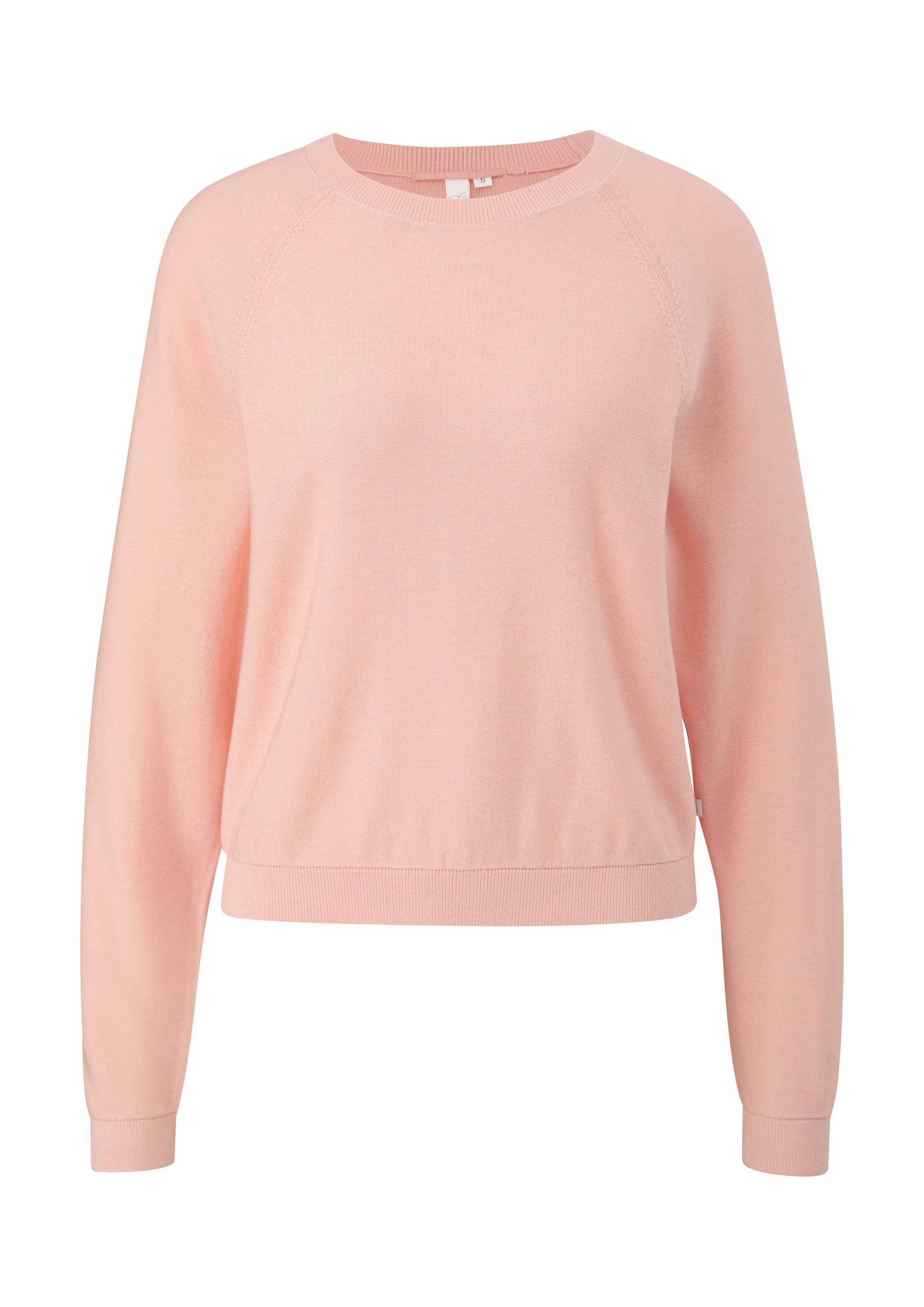 Pull-over QS en orange : devant