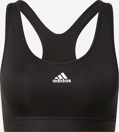 fekete / fehér ADIDAS PERFORMANCE Sportmelltartók 'Believe This', Termék nézet