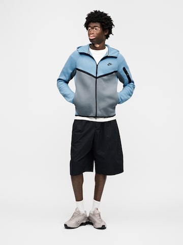 Nike Sportswear Mikina 'Tech Fleece' – modrá