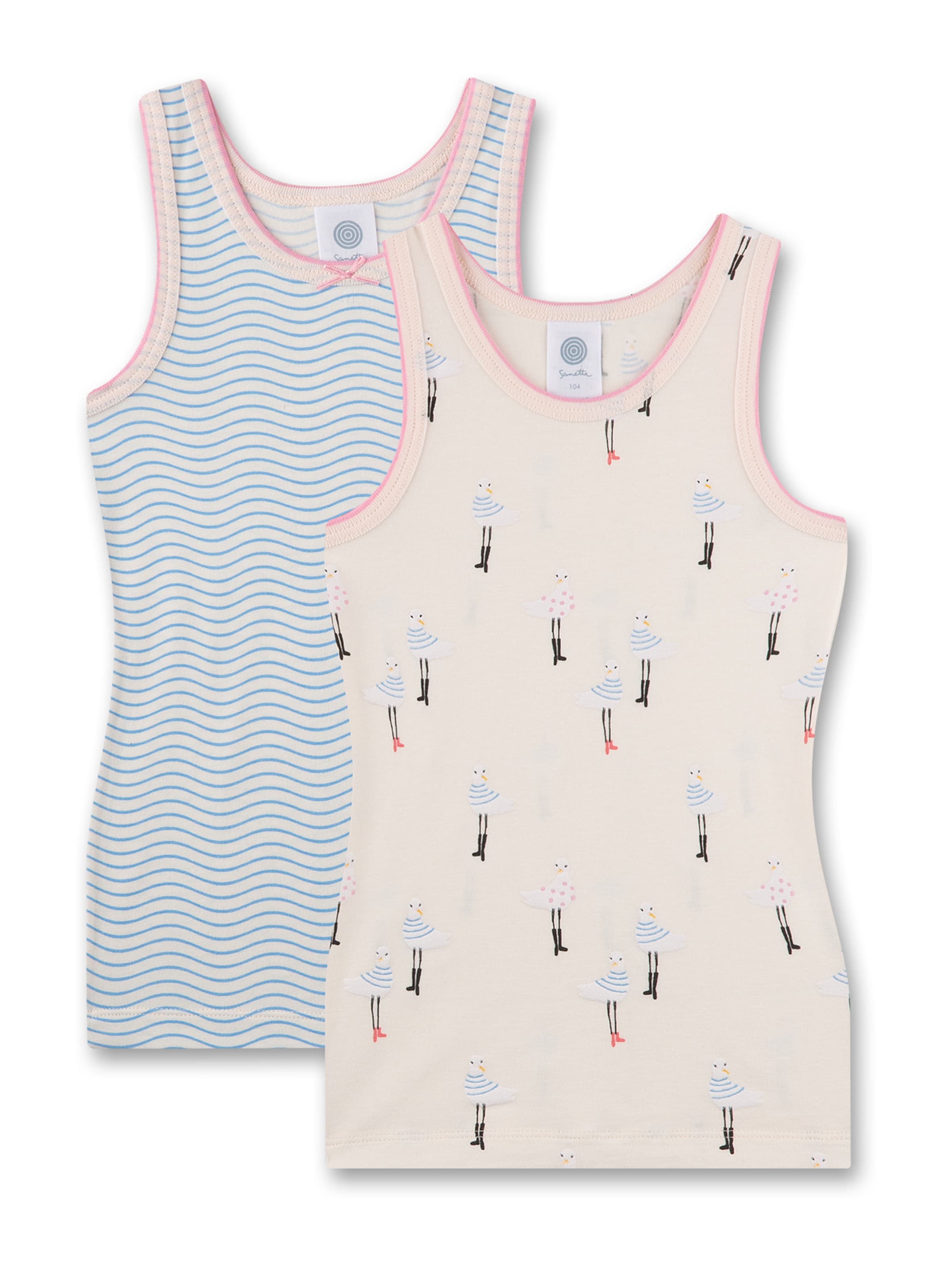 Sanetta Φανέλα σε ροζ: μπροστά