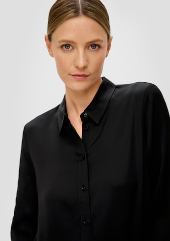 s.Oliver Bluse in Schwarz