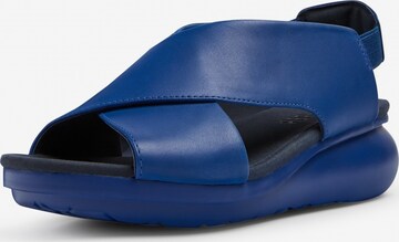 CAMPER Strap Sandals 'Balloon' in Blue: front