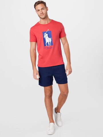 Regular Pantaloni de la Polo Ralph Lauren pe albastru