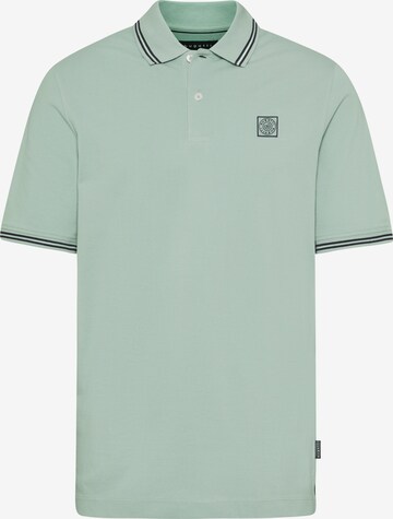 T-Shirt bugatti en vert : devant