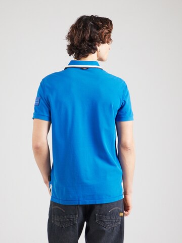 Tricou 'GANDY' de la NAPAPIJRI pe albastru: spate