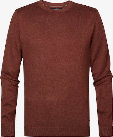 Petrol Industries Sweater in Red: front