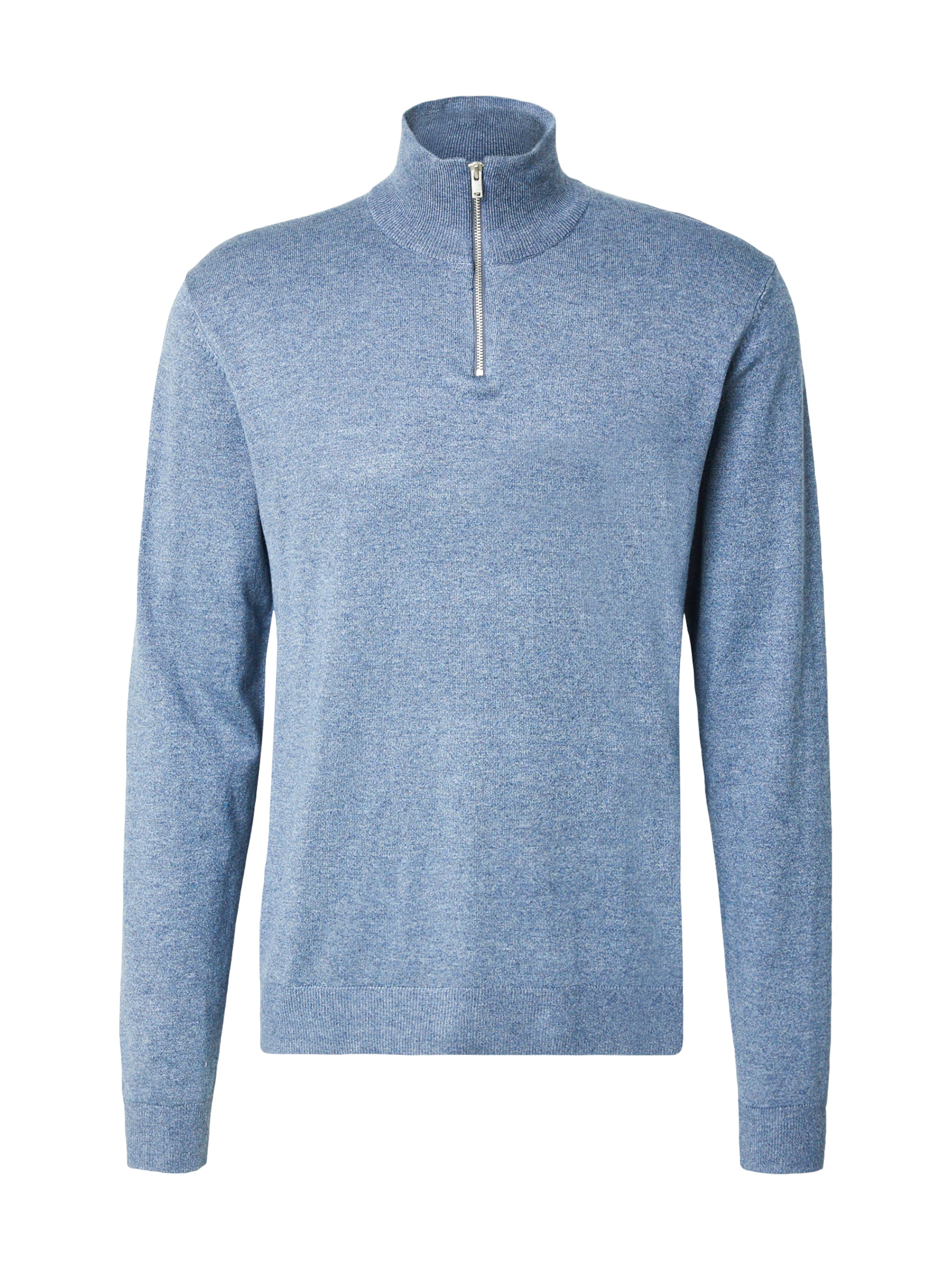 Lindbergh Pulover | modra barva: sprednja stran