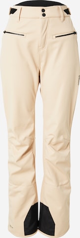 BRUNOTTI Normalny krój Spodnie sportowe 'Coldlake' w kolorze beżowy: przód