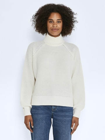 Noisy may Sweater 'Timmy' in White: front