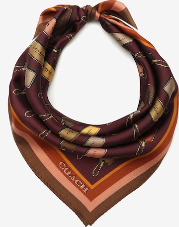 Foulard di COACH in rosso: frontale