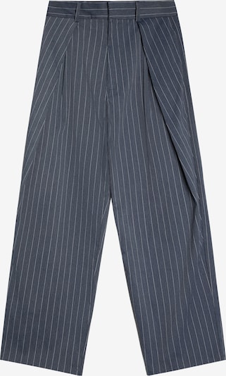 Bershka Laskoshousut värissä marine / offwhite, Tuotenäkymä