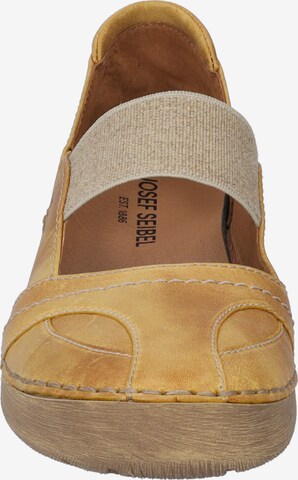 JOSEF SEIBEL Ballet Flats with Strap 'Fergey' in Brown