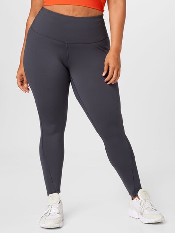 Skinny Pantalon de sport ADIDAS SPORTSWEAR en gris : devant