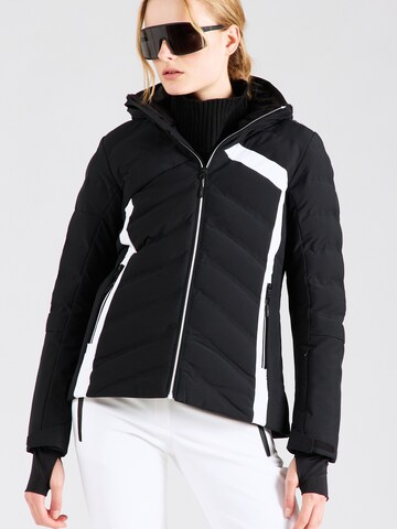 Veste de sport CMP en noir : devant