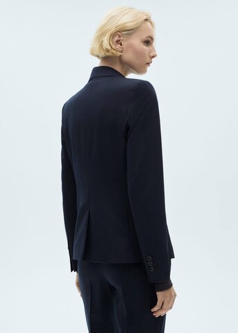 MANGO Blazer 'Boreal' in Blue