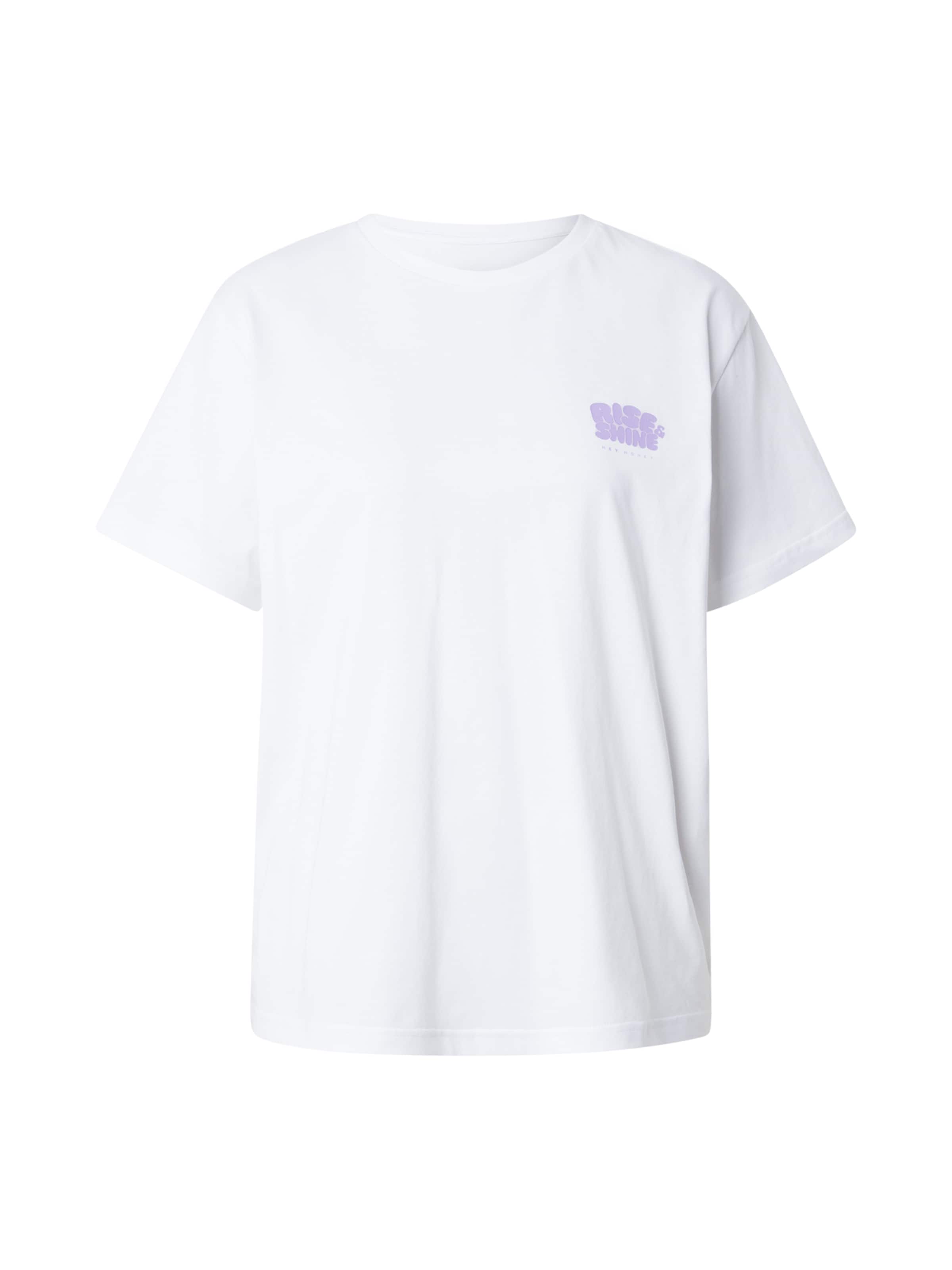 T-shirt 'Moon White' Hey Honey en blanc : devant