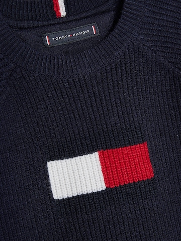 TOMMY HILFIGER Pullover in Blau