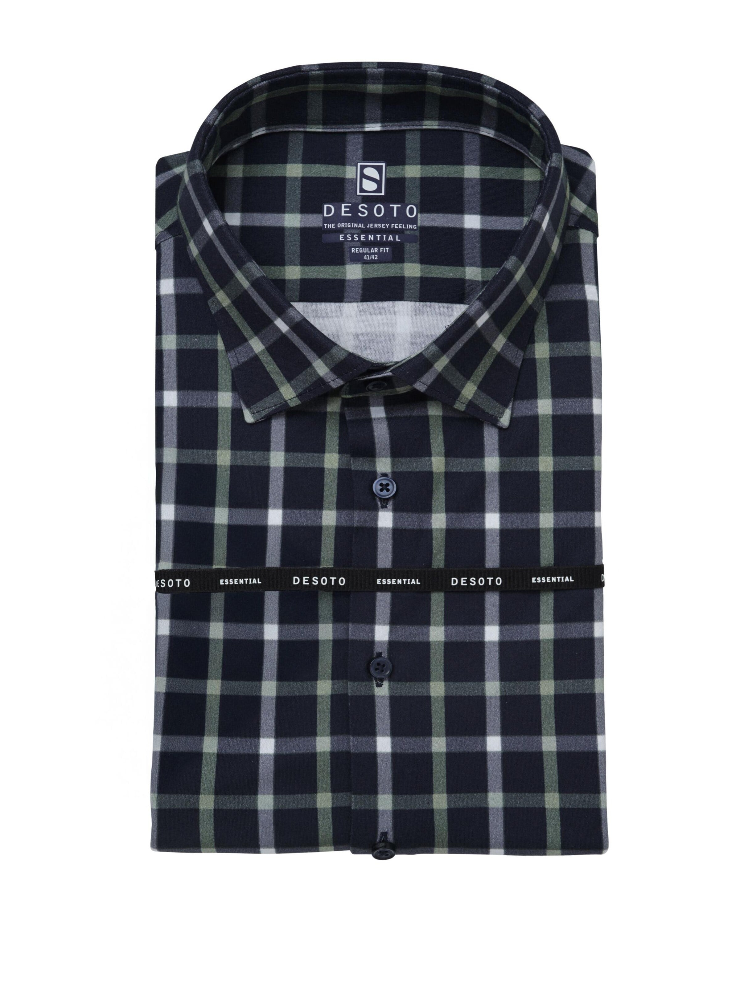 DESOTO Regular fit Button Up Shirt in Green