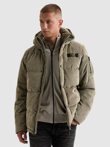 Giacca di mezza stagione 'Gobbler jacket' di PME Legend in verde: frontale