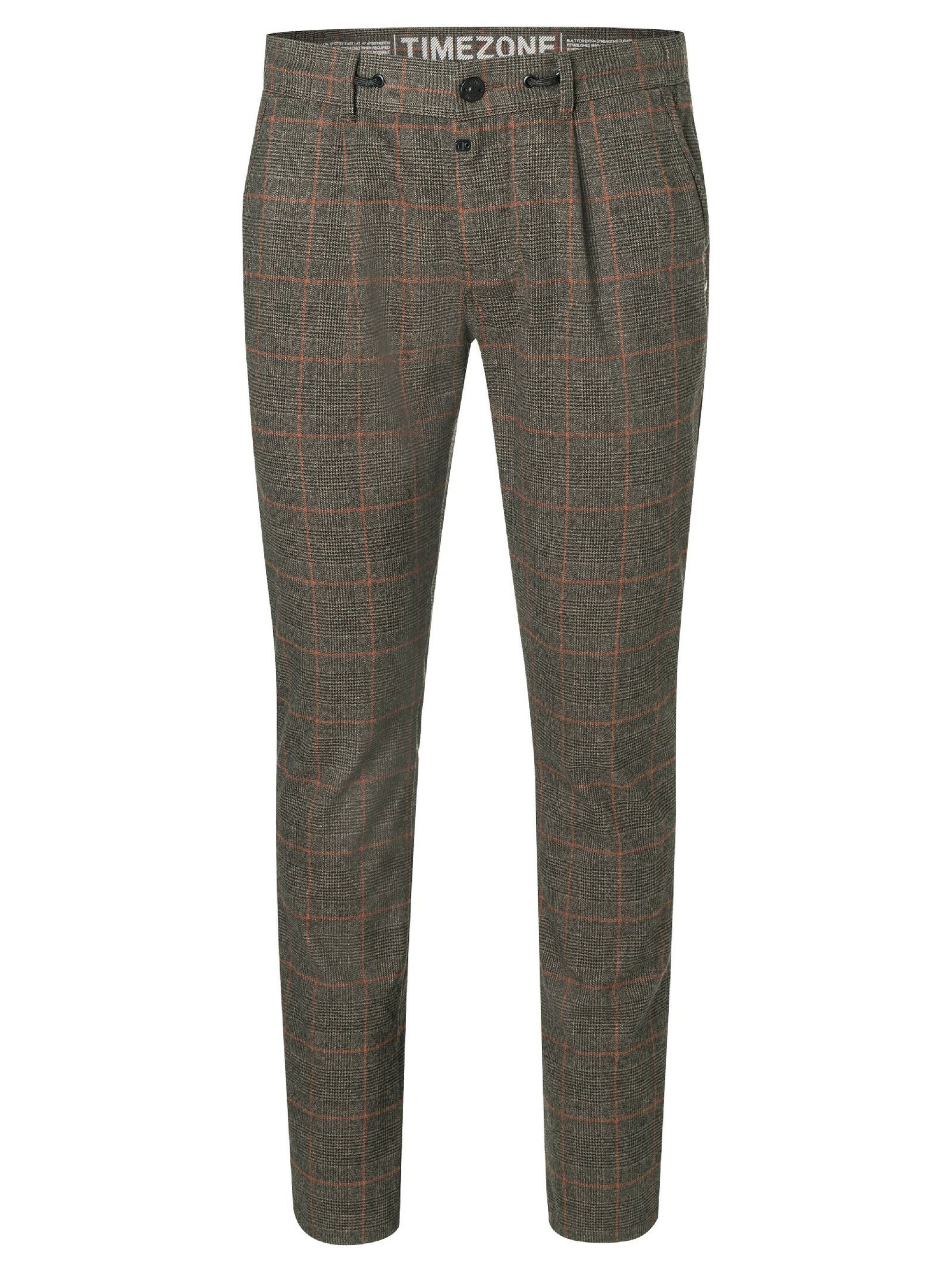 TIMEZONE Slimfit Hose 'Charly' in Braun: Vorderseite