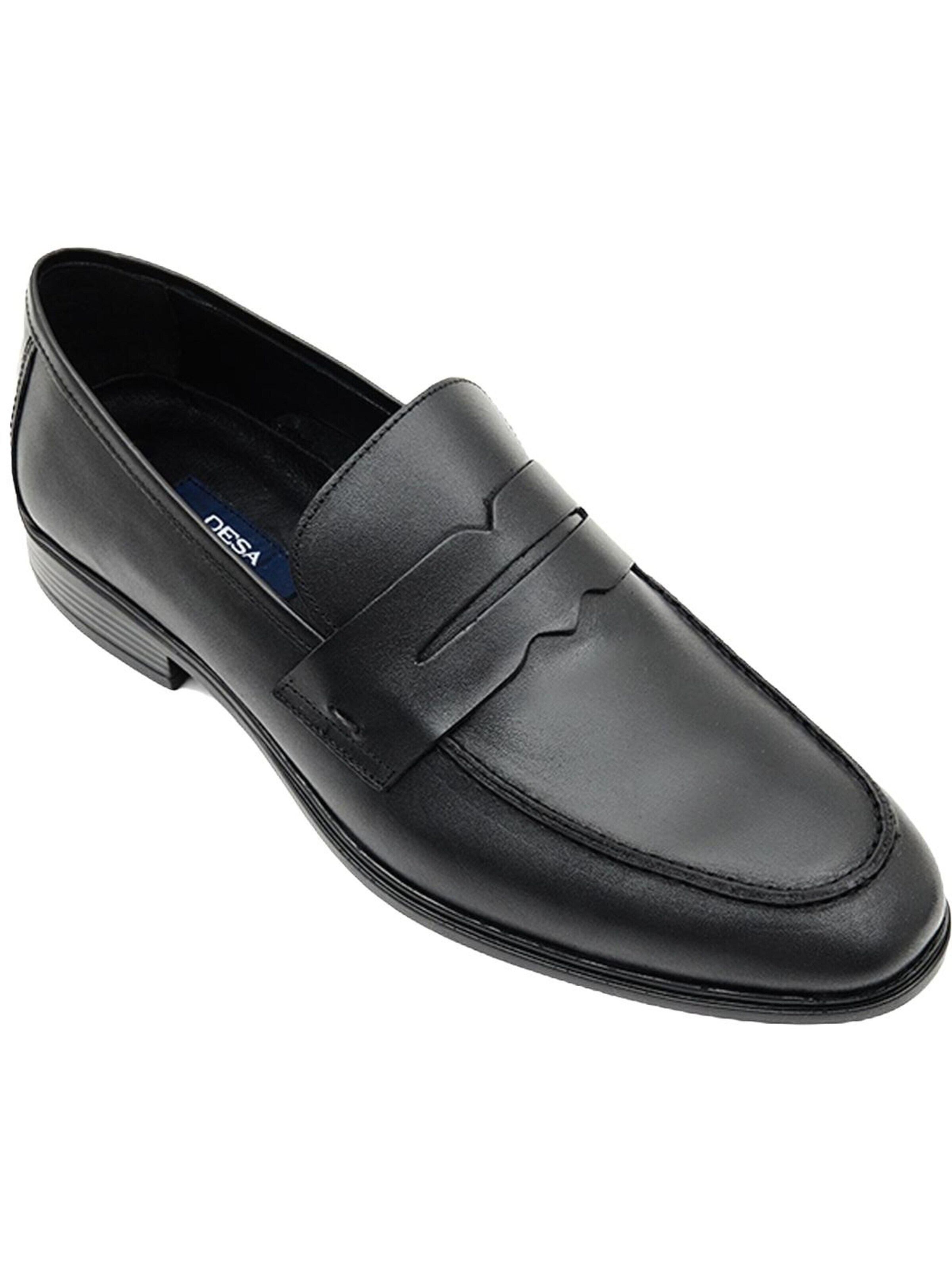 Desa - Mocasines 'Slipper' en negro