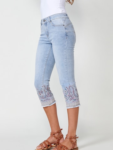 Coupe slim Jean KOROSHI en bleu