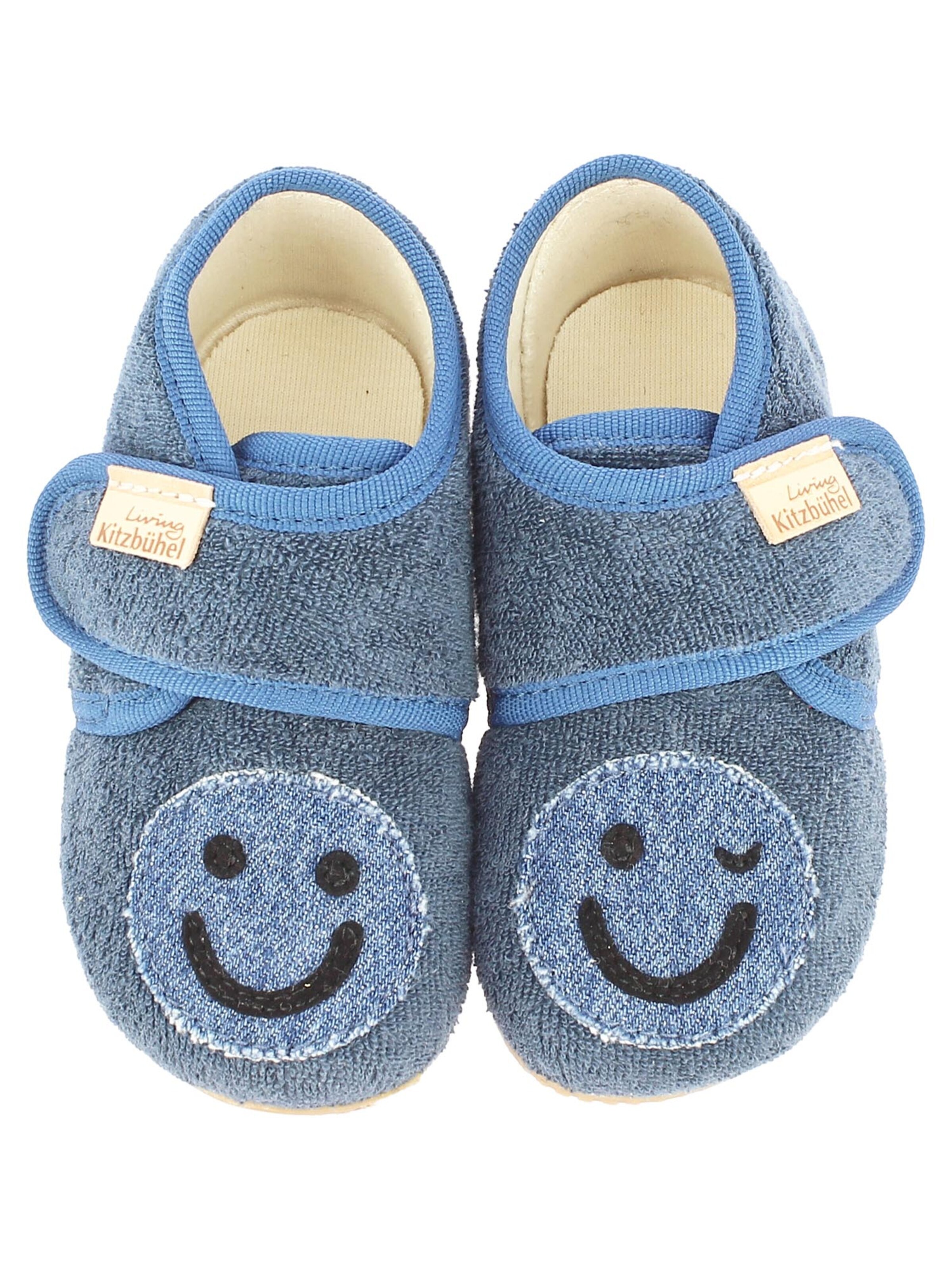 Living Kitzbühel Huisschoenen 'Frottee' in Blauw