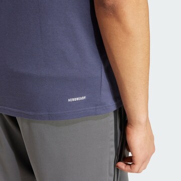 T-Shirt fonctionnel 'Train Essentials Feelready' ADIDAS PERFORMANCE en bleu