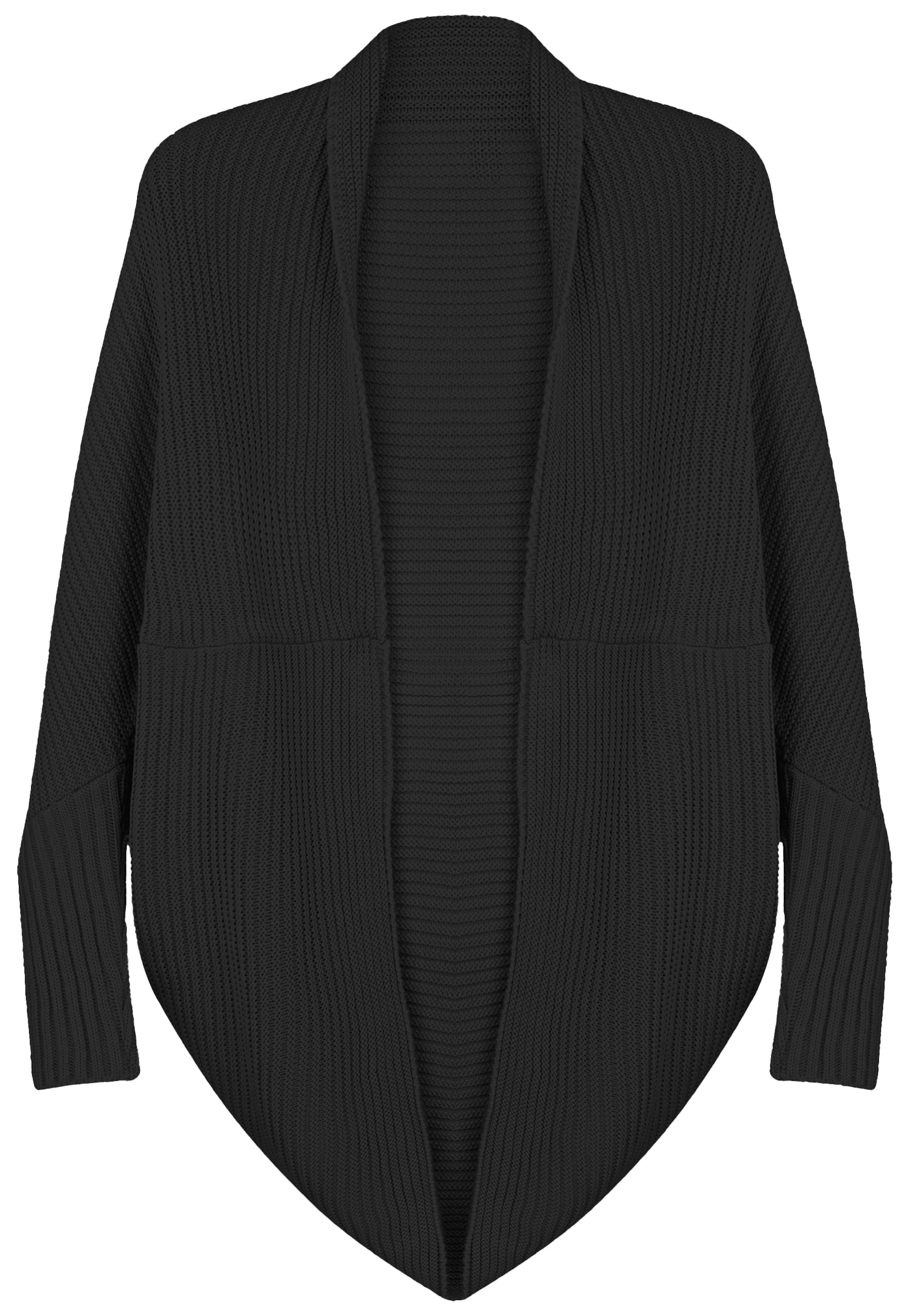 Cardigan dimensiuni mari Felix Hardy pe negru, Vizualizare produs
