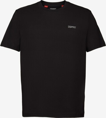 T-Shirt ESPRIT en noir : devant