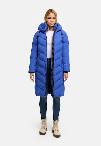 Cappotto invernale 'Sahnekatzii XIV' di NAVAHOO in blu: frontale