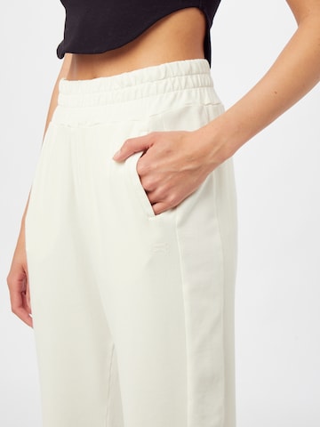 Effilé Pantalon 10Days en blanc