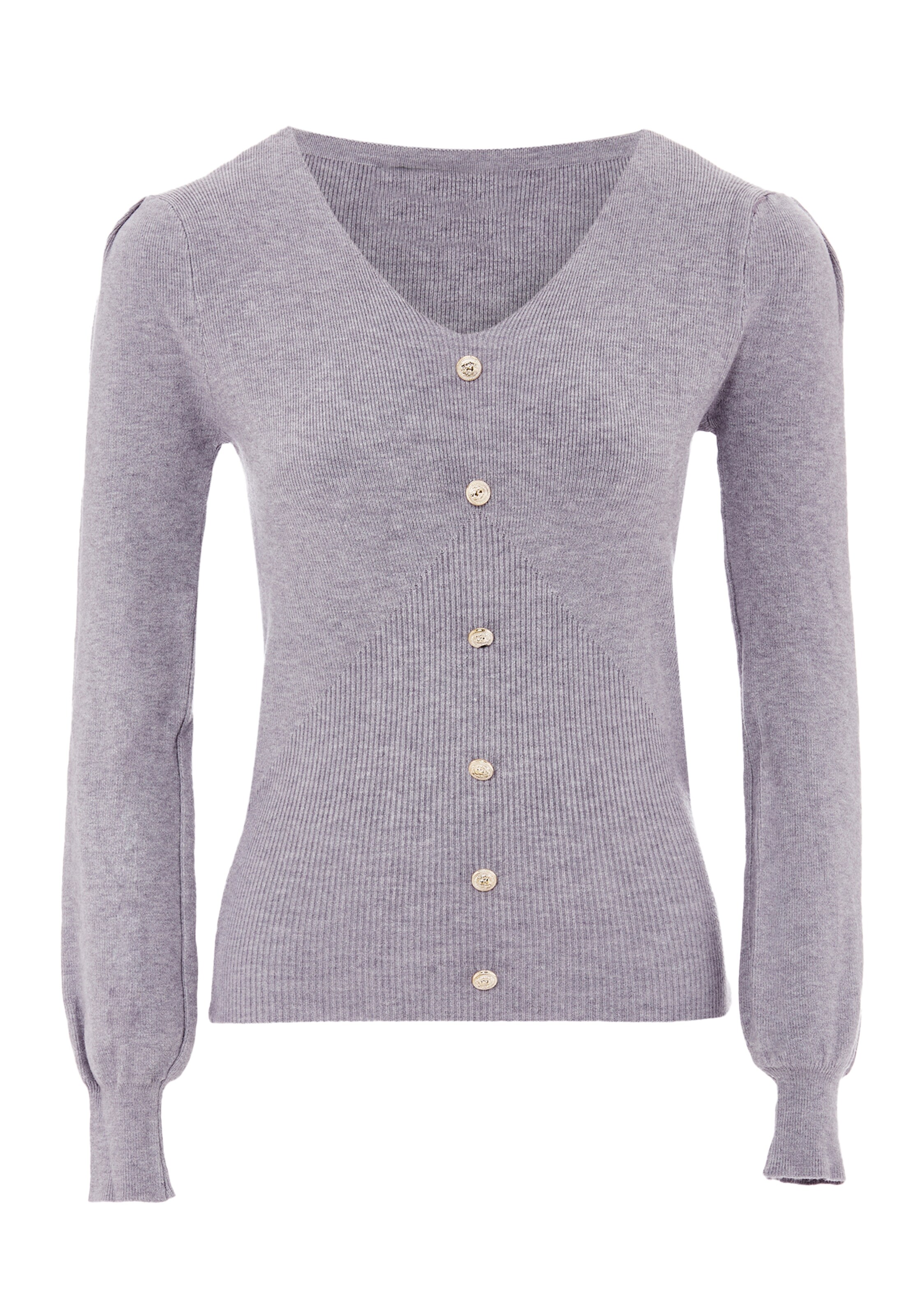 caspio Sweater in Grey: front