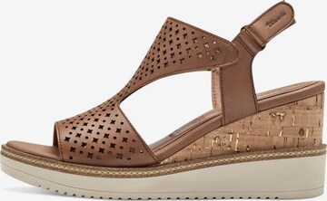 TAMARIS Sandals in Brown