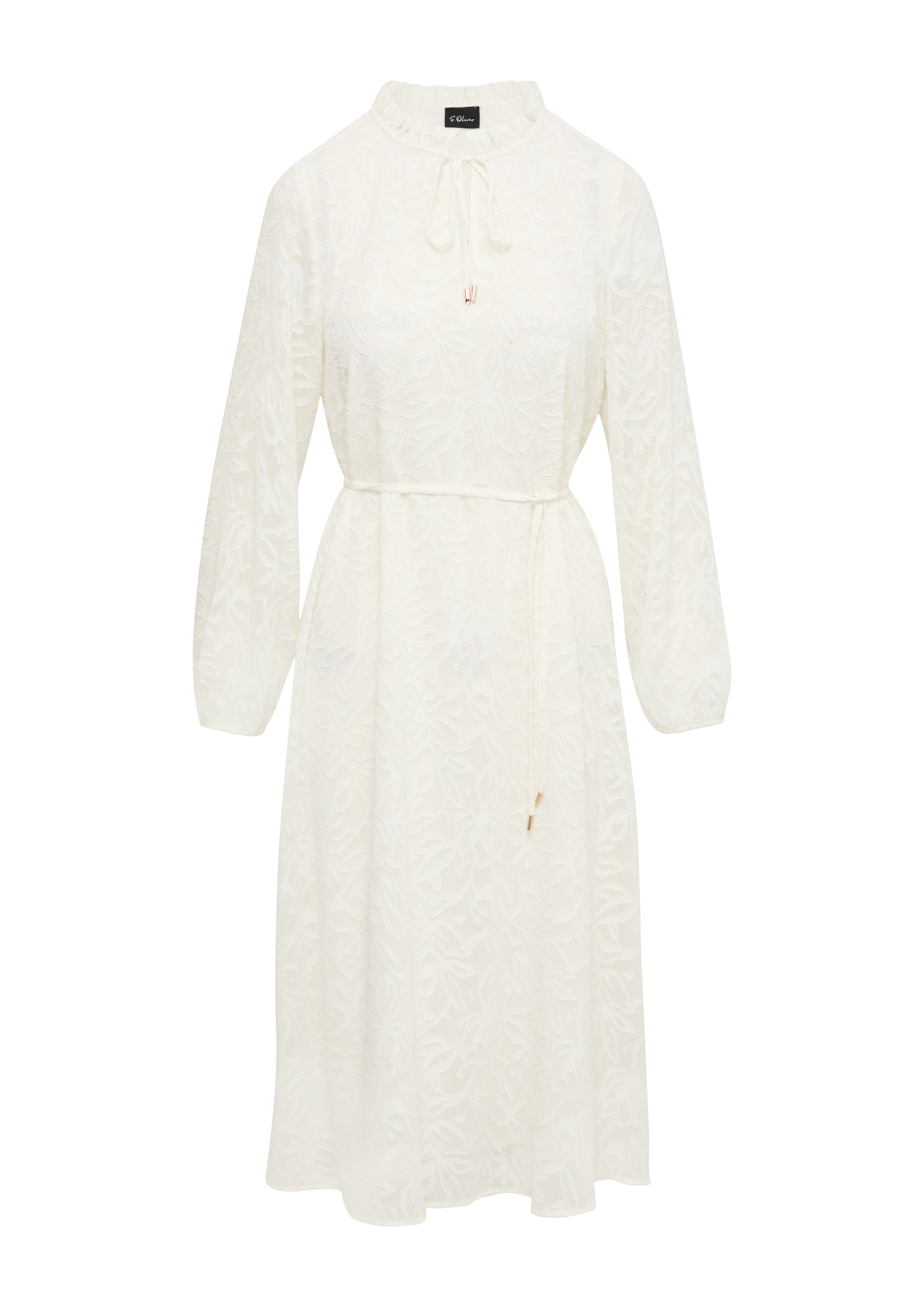 s.Oliver BLACK LABEL Robe en crème, Vue avec produit