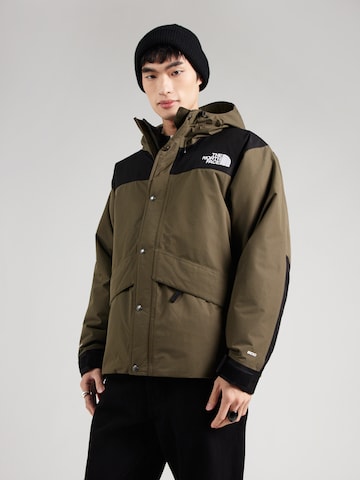 THE NORTH FACE Χειμερινό μπουφάν 'Mountain' σε πράσινο: μπροστά