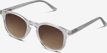 X Frame Therapy Sunglasses 'Prismalith Sun' in Brown: front
