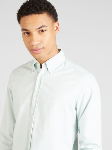 Coupe regular Chemise 'Rickert' BOSS en bleu