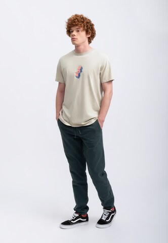 T-Shirt 'The Dream' Kaft en beige