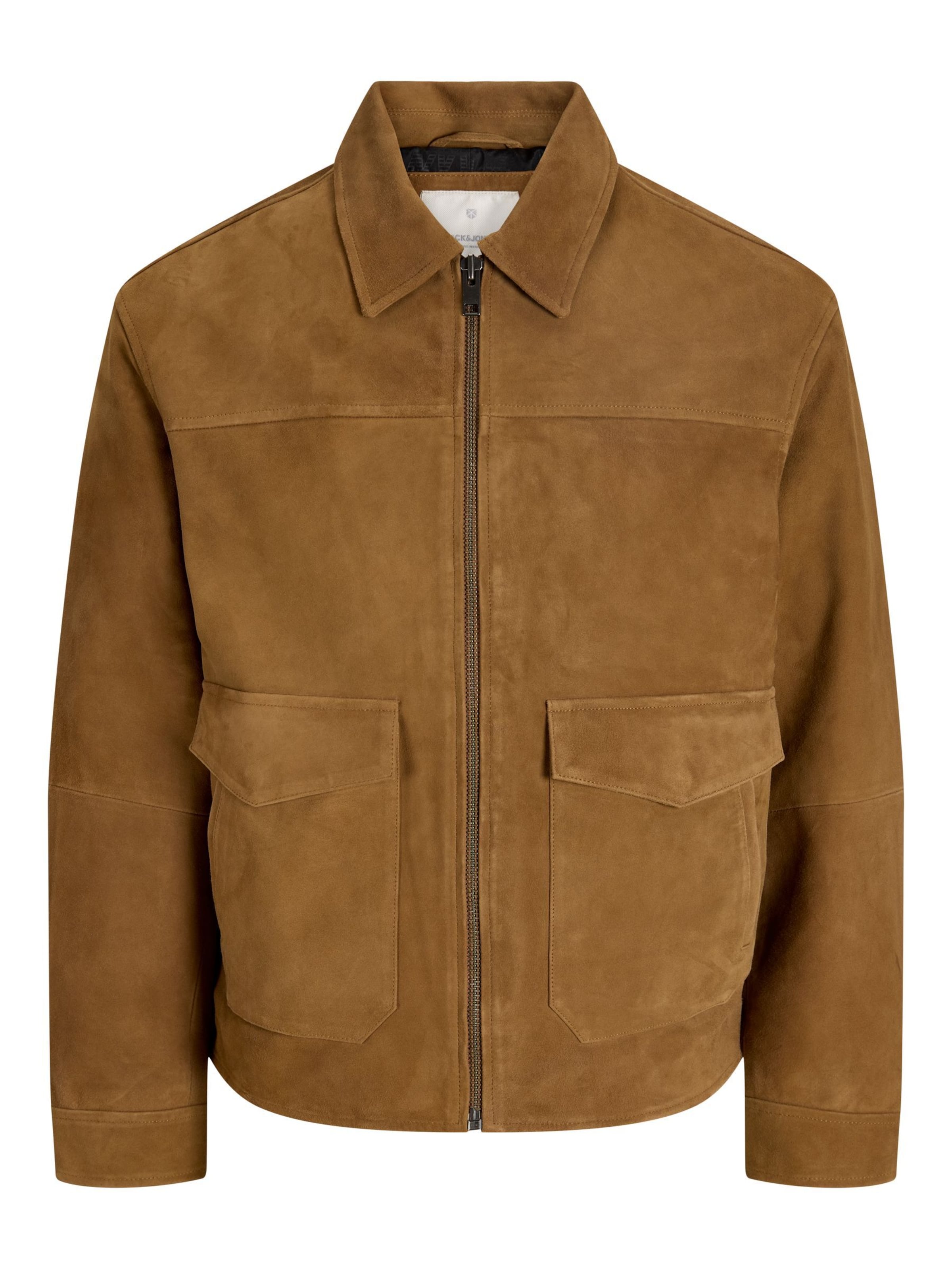 JACK & JONES Jacke in Braun: Vorderseite