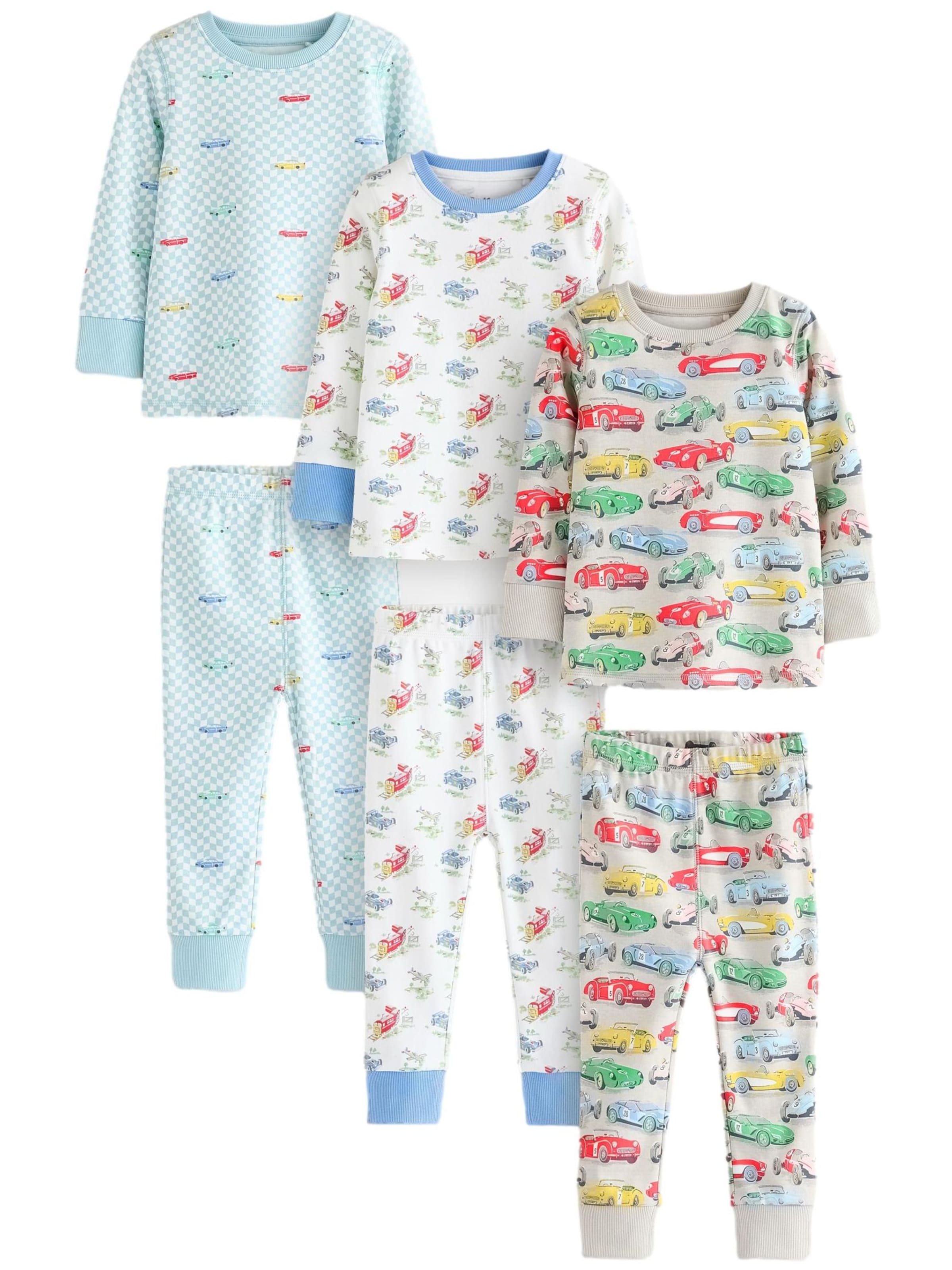 Next Комплект пижама '3er-Pack' в пъстро: отпред