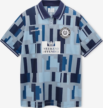 T-Shirt 'Kiffan' Weekend Offender en bleu : devant