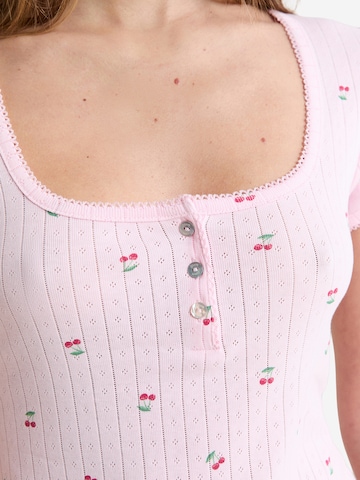 ETAM Schlafshirt 'Katell' in Pink